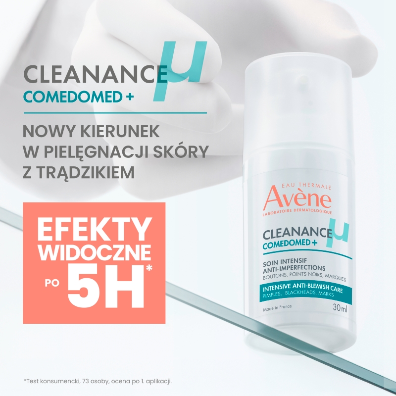 Avene Cleanance Comedomed +, krem-żel przeciw niedoskonałościom, 30 ml