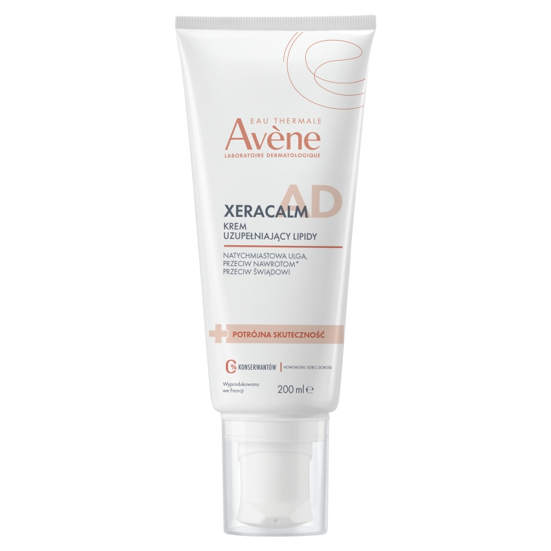 Avène Xera Calm A.D, krem uzupełniający lipidy, 200 ml