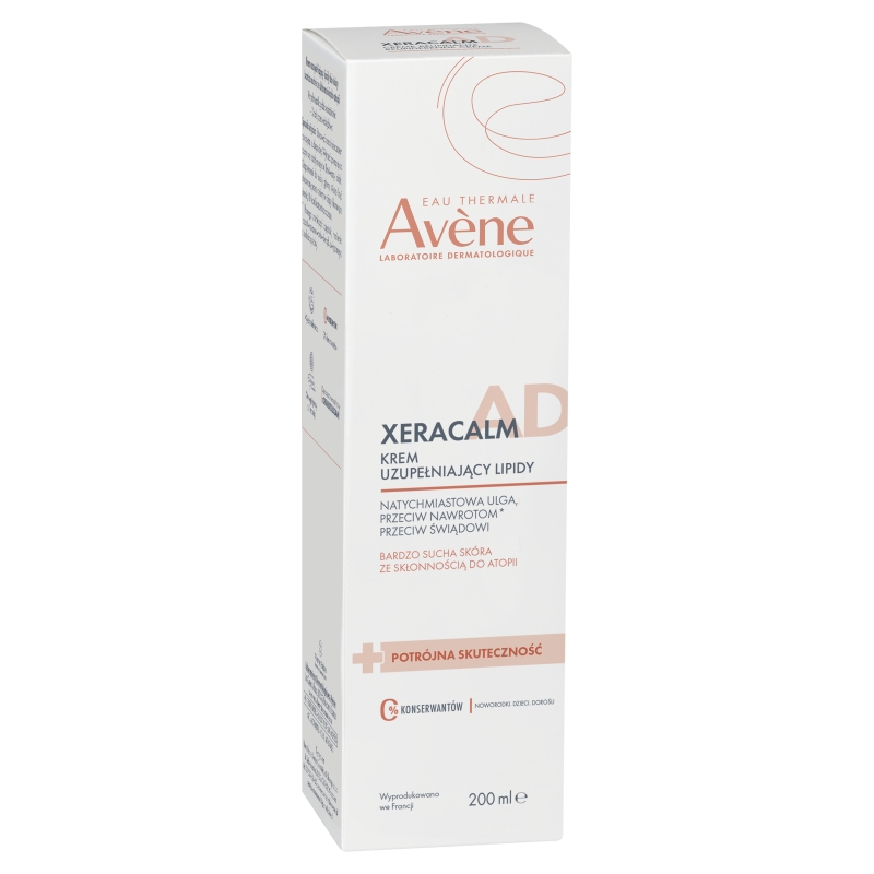 Avène Xera Calm A.D, krem uzupełniający lipidy, 200 ml