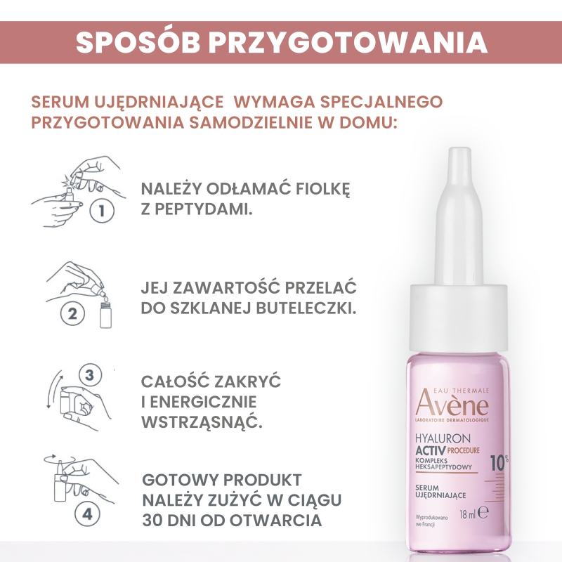 Avene Hyaluron Activ Procedure, serum ujędrniające, 18 ml + 2 ml