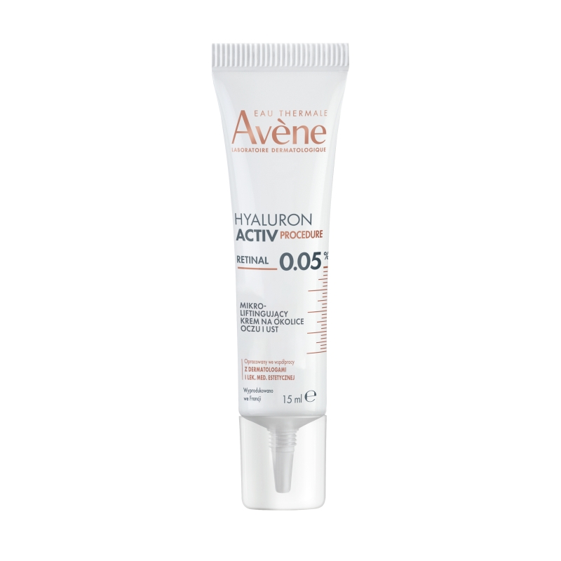 Avene Hyaluron Active liftingujący  krem na okolice oczu i ust, 15 ml