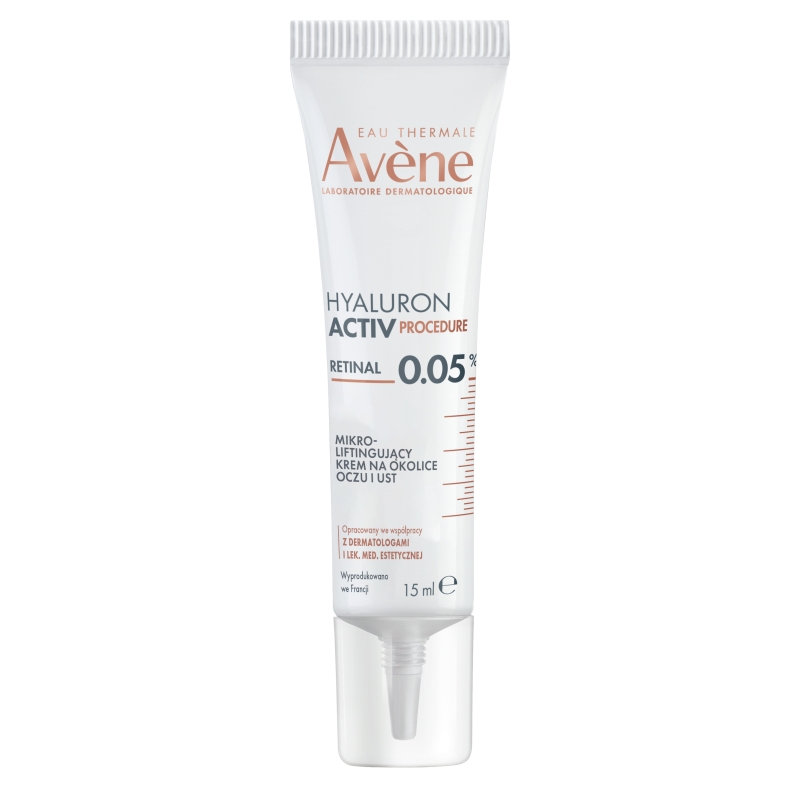 Avene Hyaluron Active, liftingujący  krem na okolice oczu i ust, 15 ml