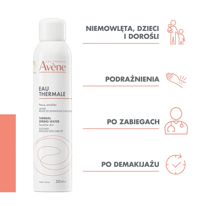 AVENE Woda termalna, aerozol, 300 ml