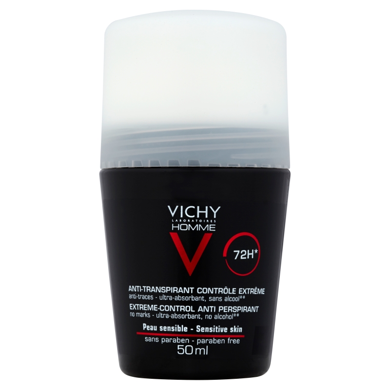 Vichy HOMME 72H, dezodorant w kulce, 50 ml
