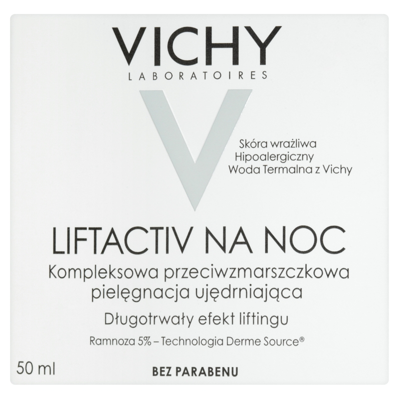Vichy Liftactiv Nuit Supreme, krem przeciwzmarszczkowy ujędrniający na noc, 50 ml