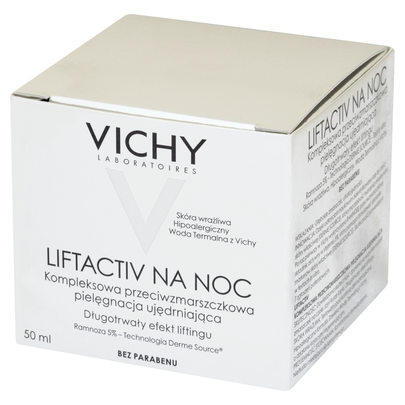 Vichy Liftactiv Nuit Supreme, krem przeciwzmarszczkowy ujędrniający na noc, 50 ml