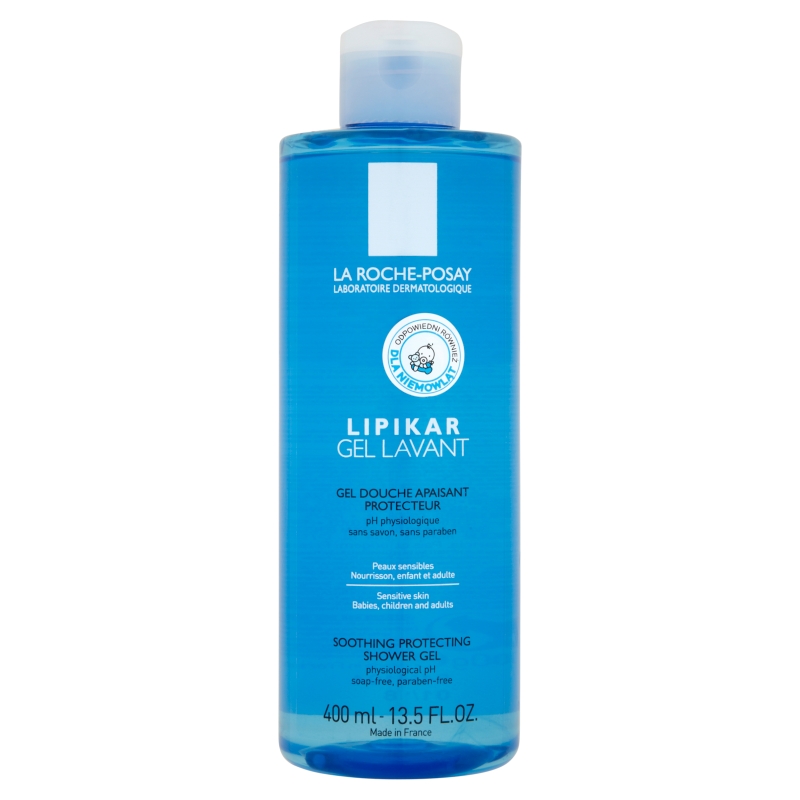 La Roche-Posay Lipikar Gel Lavant, żel myjący do ciała, 400 ml