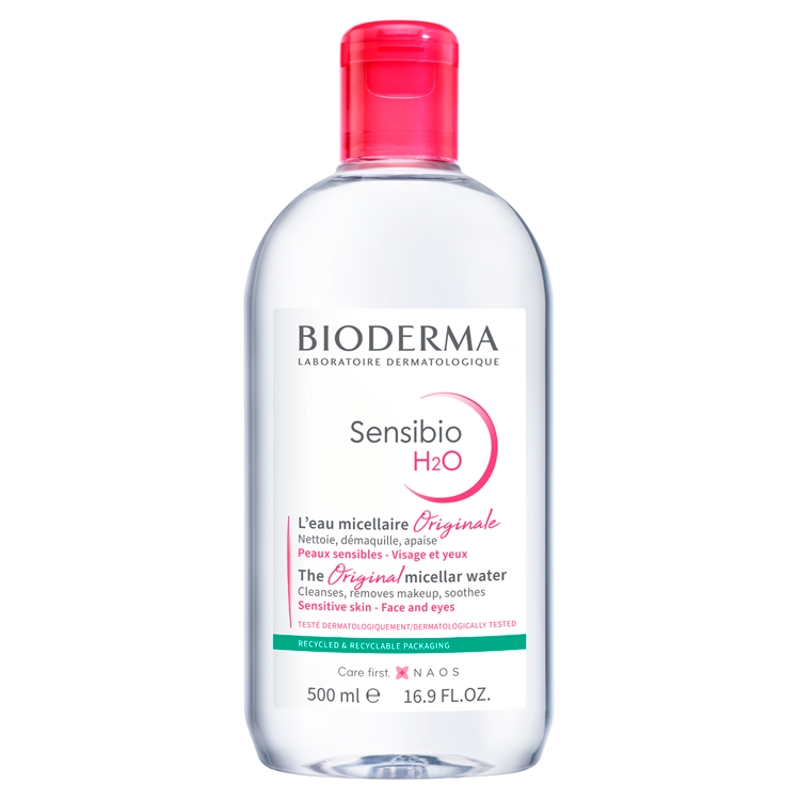 Bioderma Sensibio H2O , płyn micelarny do demakijażu, 500 ml