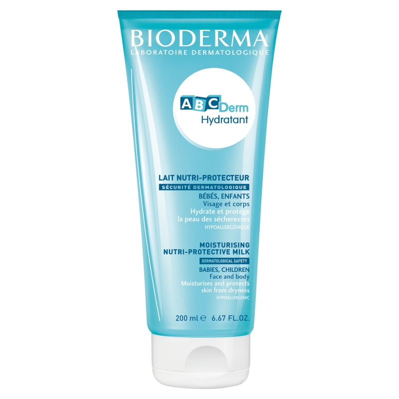 Bioderma Abcderm Hydratant mleczko nawilżające, 200 ml