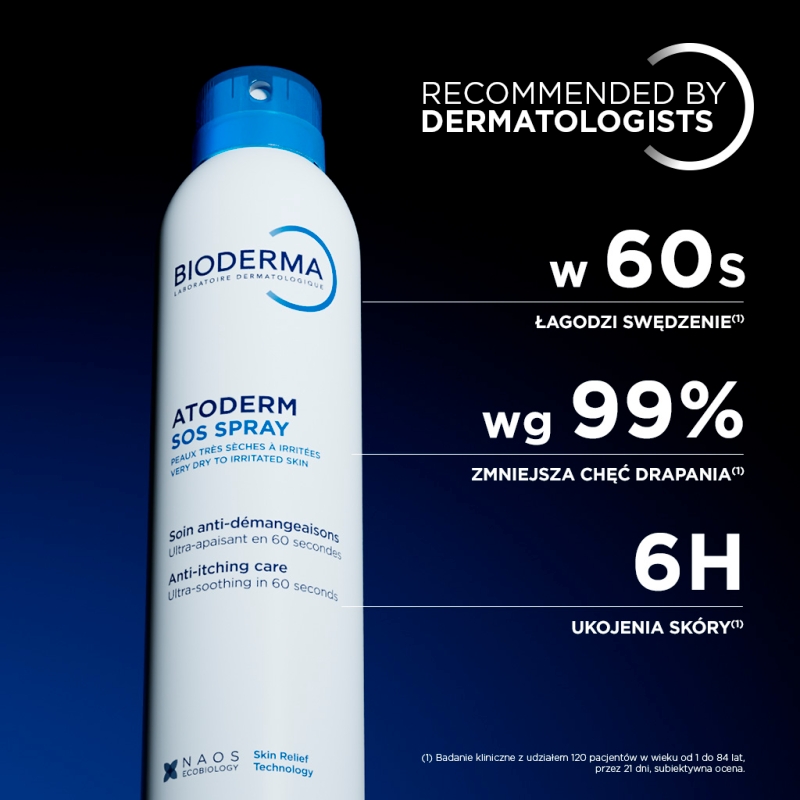 Bioderma Atoderm SOS, spray, 200 ml