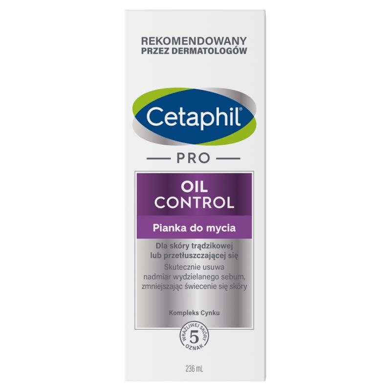 Cetaphil PRO Oil Control, pianka do mycia twarzy, 236 ml
