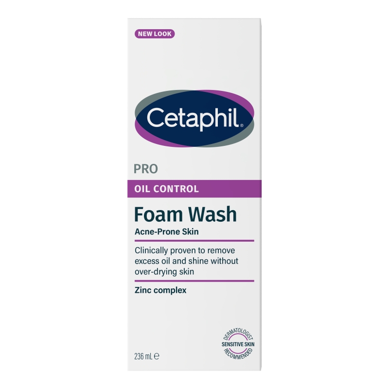 Cetaphil PRO Oil Control, pianka do mycia twarzy, 236 ml