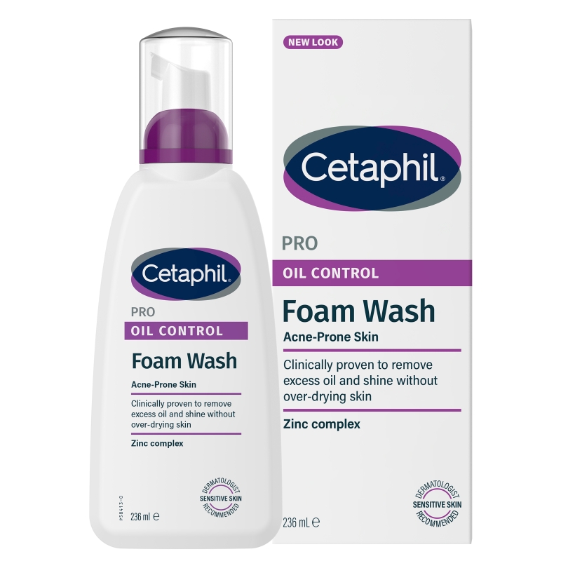 Cetaphil PRO Oil Control, pianka do mycia twarzy, 236 ml