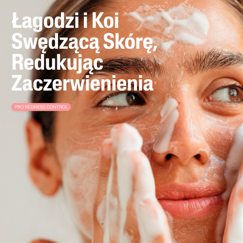 Cetaphil PRO Redness Control, pianka do mycia twarzy dla skóry wrażliwej i naczynkowej, 236 ml