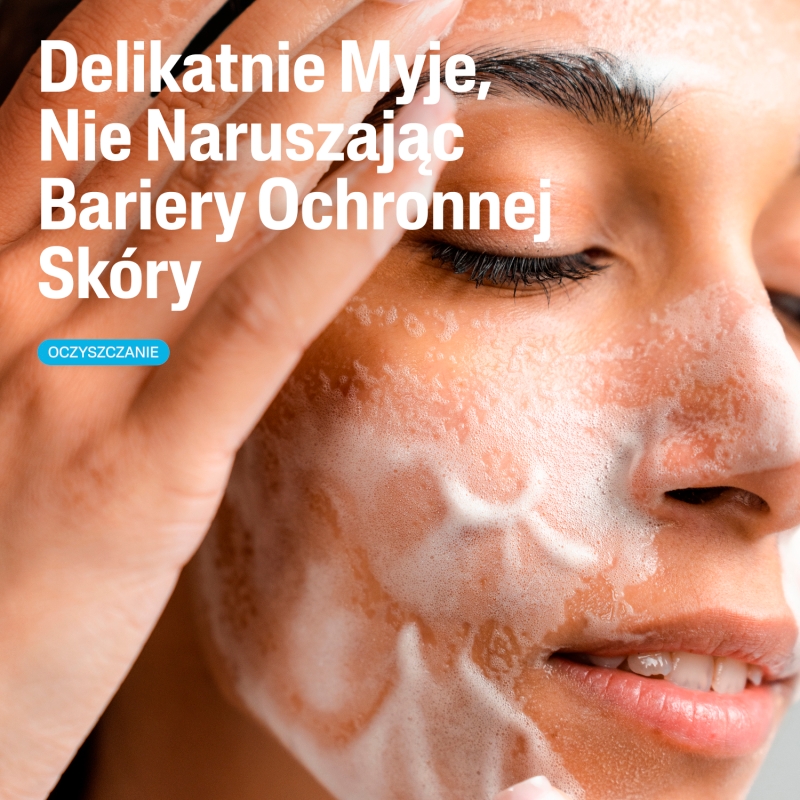 Cetaphil, lekka pianka do mycia twarzy z pompką, 236 ml