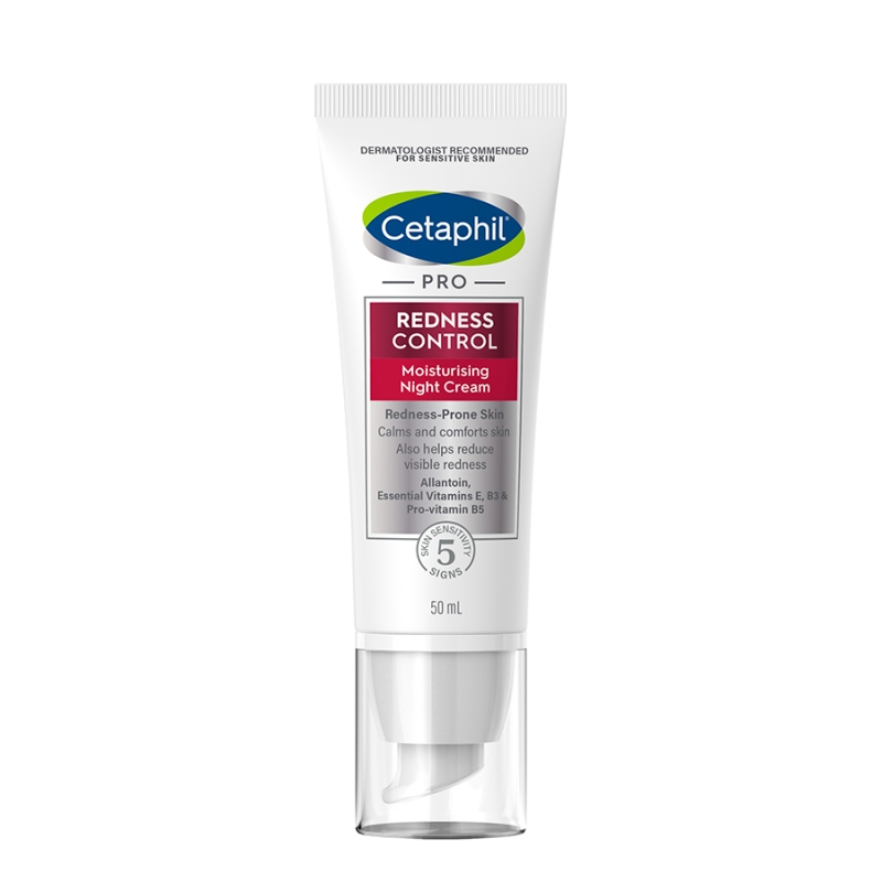 Cetaphil PRO Redness Control, krem nawilżający na noc, 50 ml