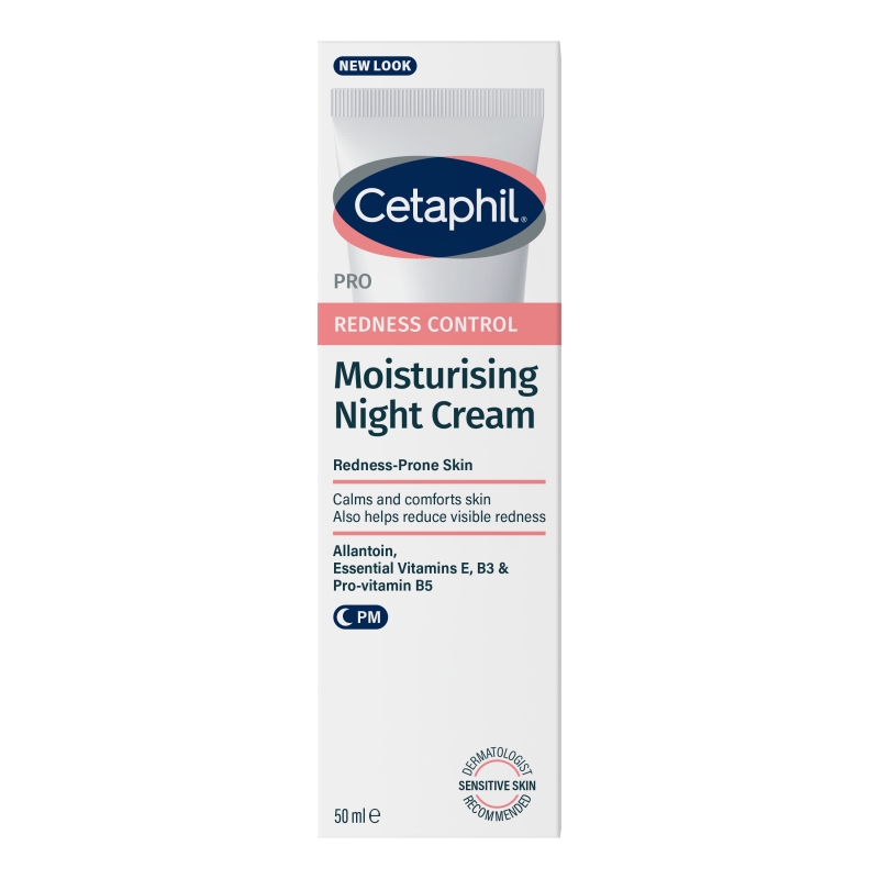 Cetaphil PRO Redness Control, krem nawilżający na noc, 50 ml