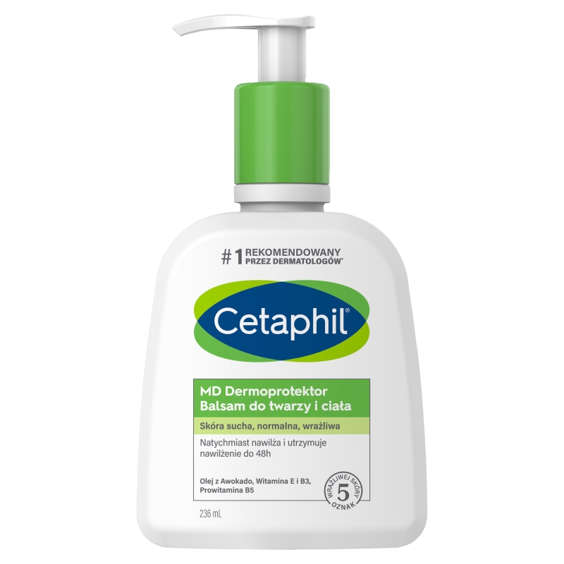 Cetaphil Md Dermoprotektor, balsam do skóry suchej twarzy i ciała, 236 ml
