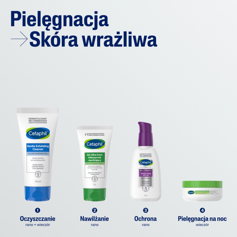 Cetaphil DA Ultra, krem intensywnie nawilżający do skóry przesuszonej i wrażliwej, 85 g