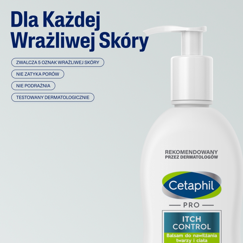 Cetaphil Pro Itch Control, balsam, 295 ml