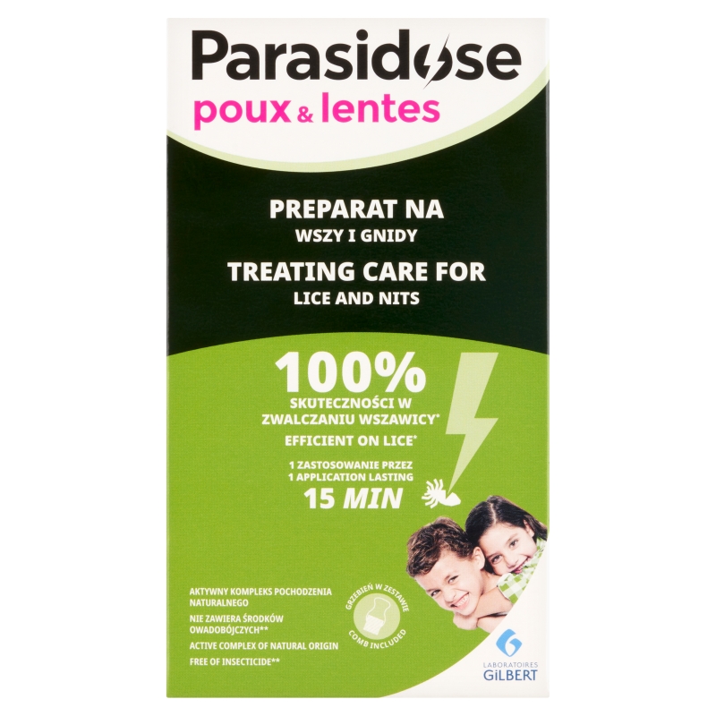 Parasidose, kuracja na wszy i gnidy, 100 ml
