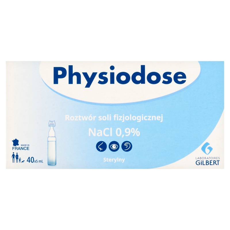 Physiodose NACL 0.9%,, 40 x 5ml