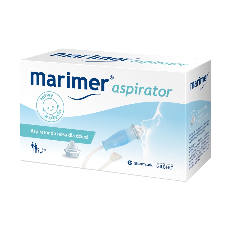Marimer aspirator , aspirator do nosa dla dzieci, 1 szt.