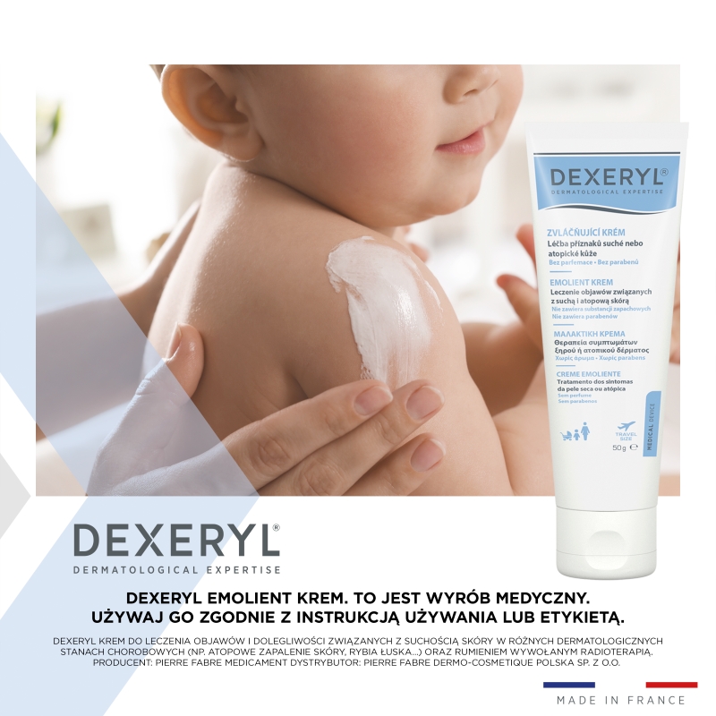 Dexeryl, krem, emolient, 50 g
