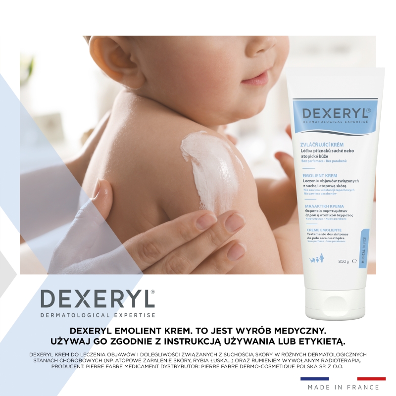 Dexeryl, krem emolientowy, 250 g