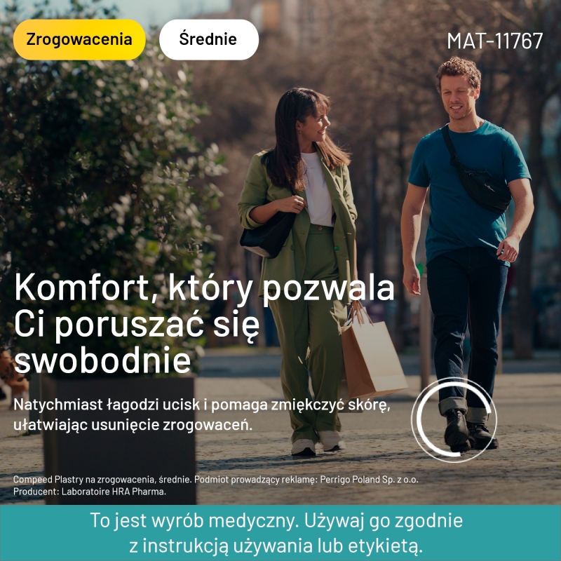 Compeed Plastry na zrogowacenia, regenerujące, rozmiar średni, 6 szt.