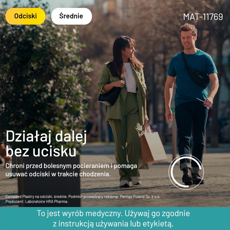 Compeed Plastry na odciski na palce, nawilżające zmiękczające i usuwające odcisk, rozmiar średni, 10 szt.