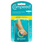 Compeed Plastry na odciski na palce, nawilżające zmiękczające i usuwające odcisk, rozmiar średni, 10 szt.