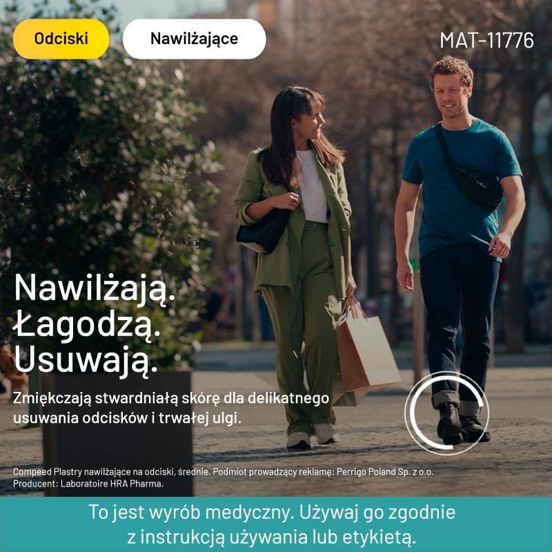 Compeed® Plastry na odciski, nawilżające, pomagające zapobiegać odciskom, 6 szt.