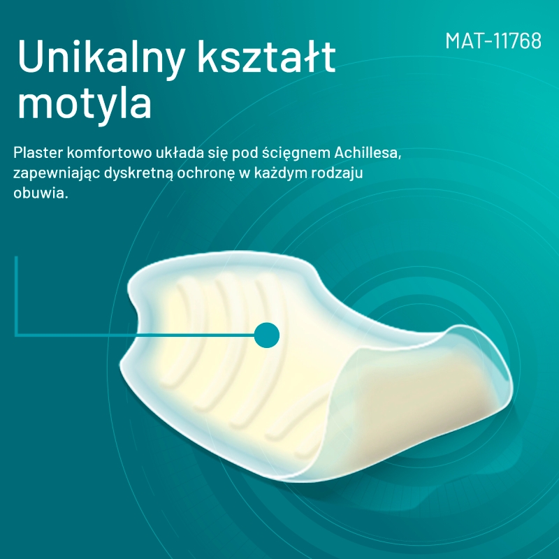 Compeed Plastry na pęcherze na piętę, uśmierzający ból wspomagające gojenie się ran, rozmiar średni, 5 szt.   
