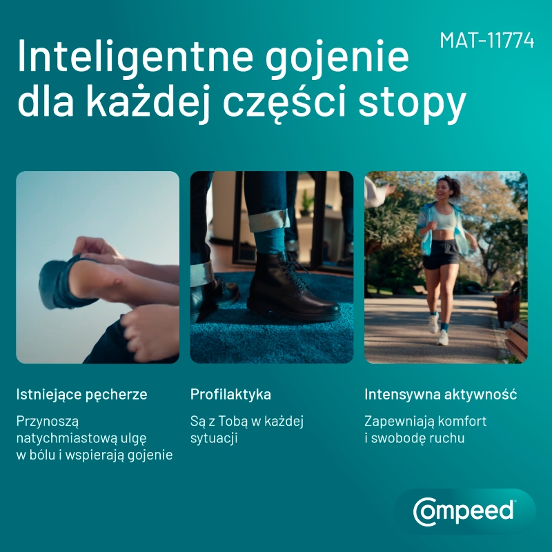 Compeed Plastry na pęcherze , różne rozmiary, 5 szt.