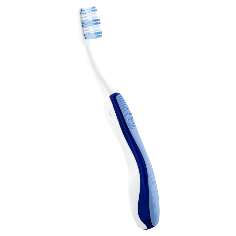 Elgydium Pocket Turystyczna Szczoteczka Do Zębów, Kieszonkowa szczoteczka do zębów, 1 szt.