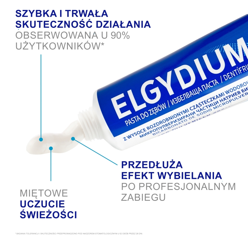 Elgydium Whitening, wybielająca pasta do zębów, 75 ml