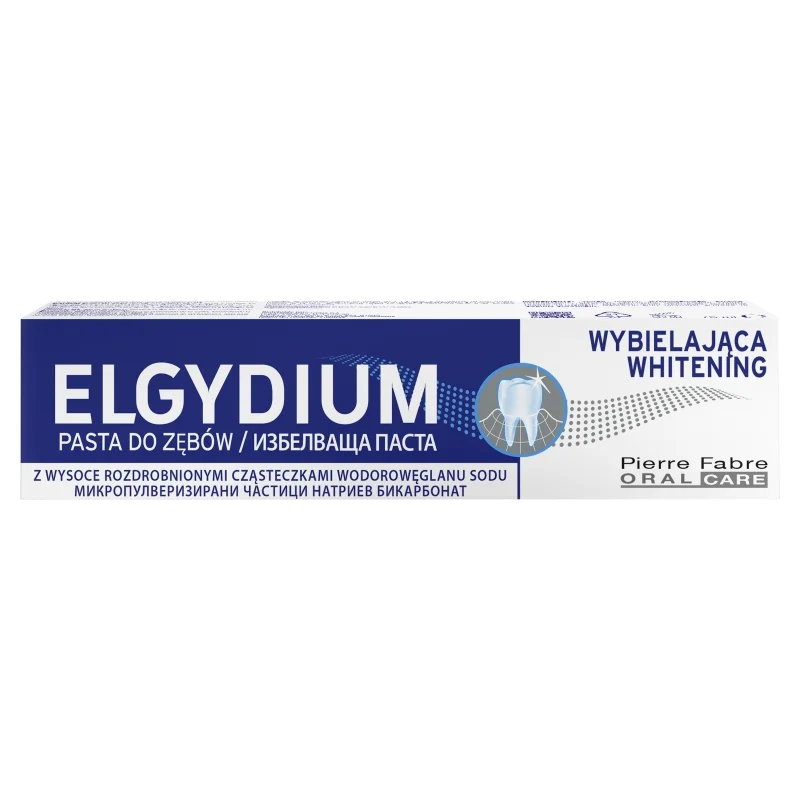 Elgydium Whitening, wybielająca pasta do zębów, 75 ml