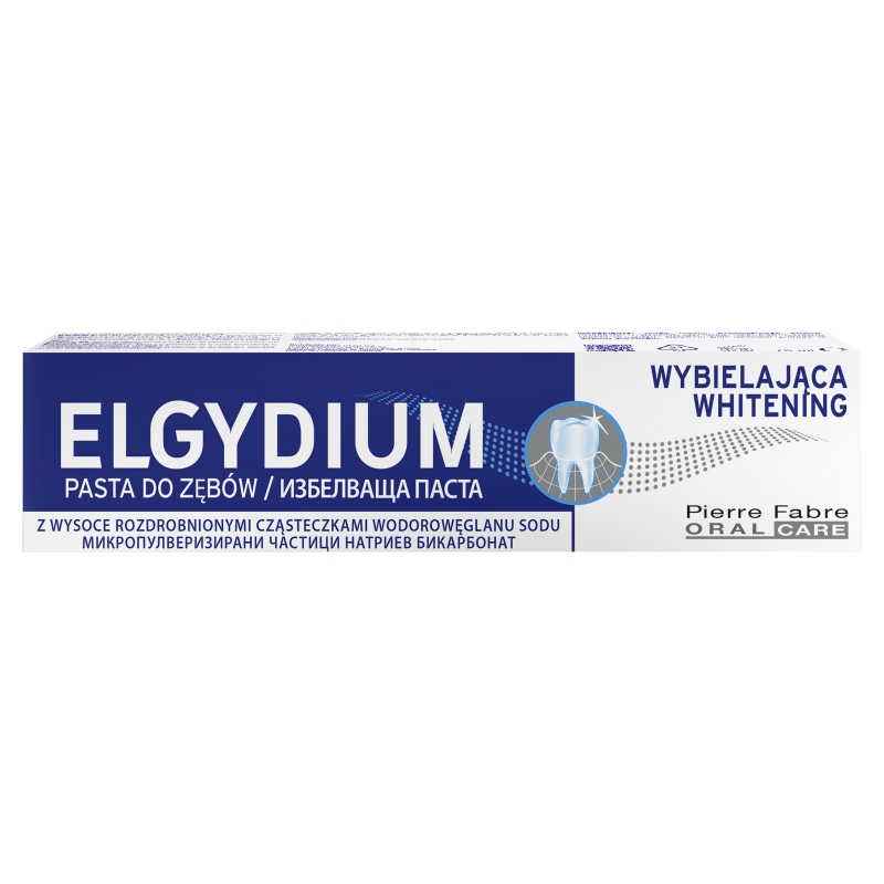 Elgydium Whitening, wybielająca pasta do zębów, 75 ml