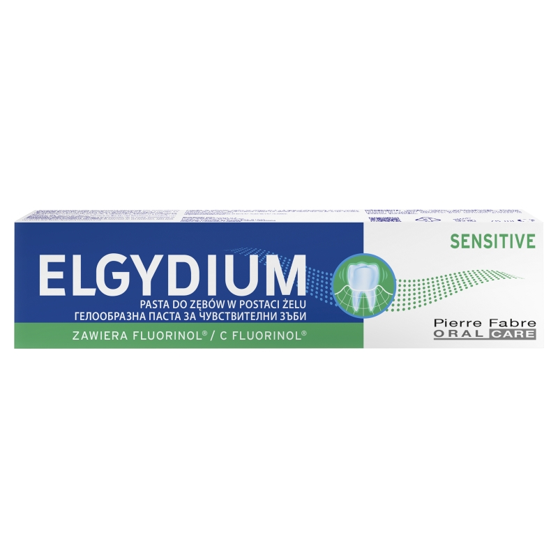 Elgydium Sensitive, pasta do zębów wrażliwych, 75 ml