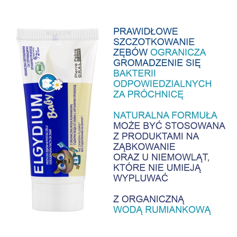 Elgydium Baby, Żel do zębów dla dzieci, 30ml
