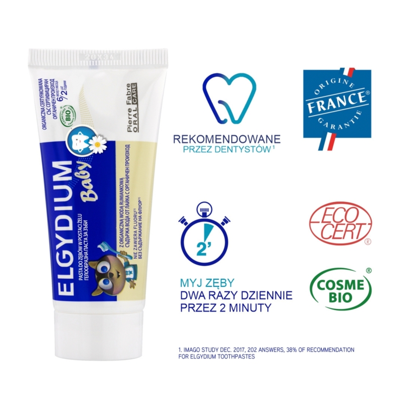 Elgydium Baby, Żel do zębów dla dzieci, 30ml