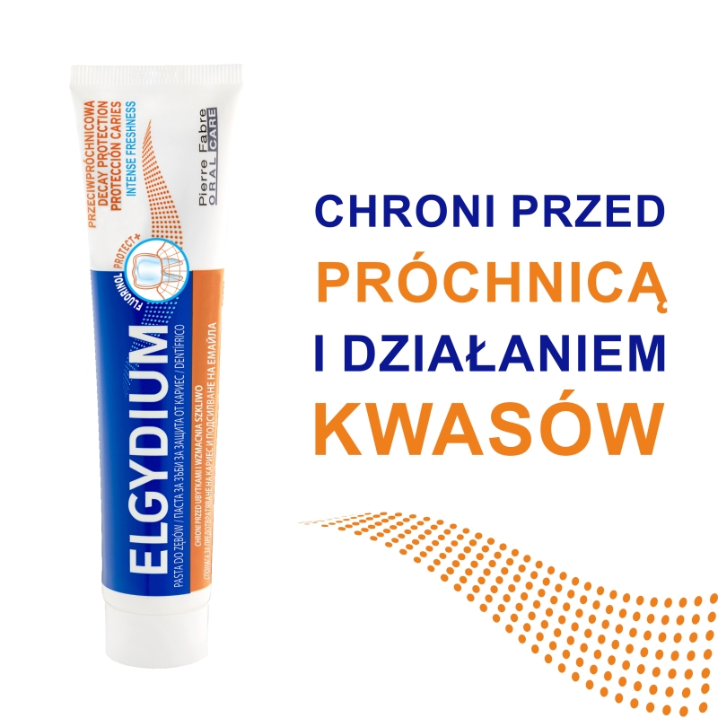 Elgydium, pasta do zębów, przeciwpróchnicowa, 75 ml