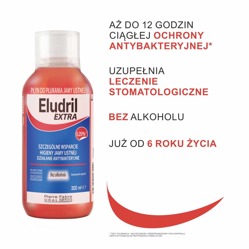Eludril Extra, płyn do płukania jamy ustnej, 300 ml