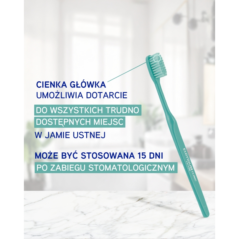 Elgydium Clinic 15/100, szczoteczka do zębów extra-miękka, 1 sz.