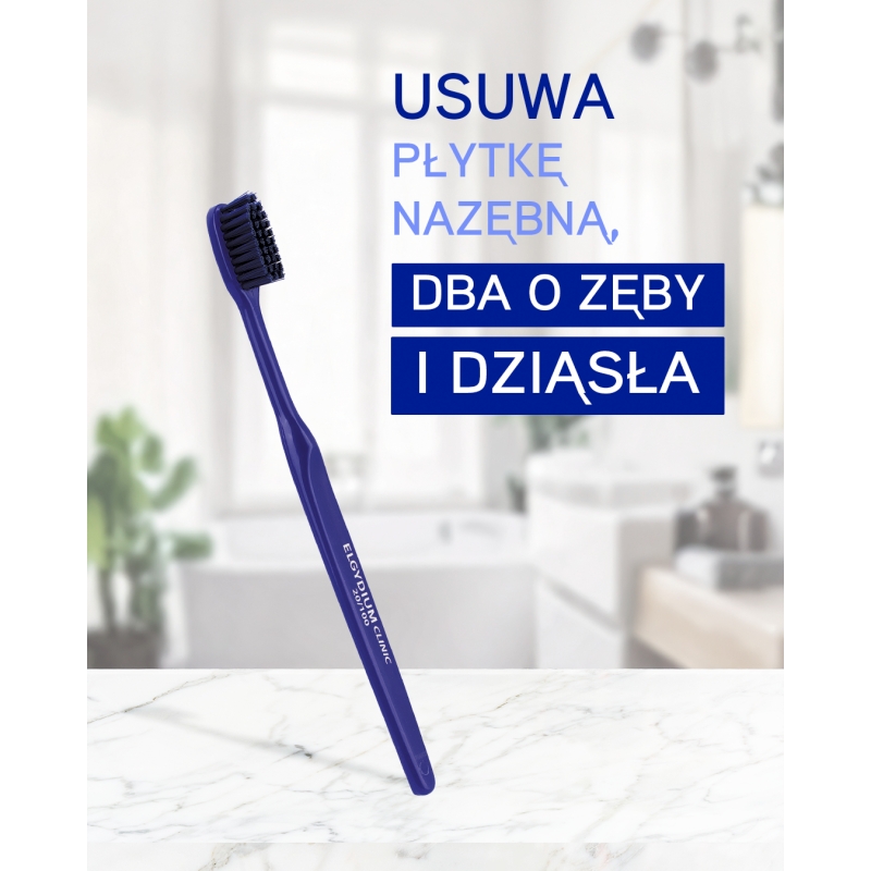 Elgydium Clinic 20/100, szczoteczka do zębów miękka, 1 szt.