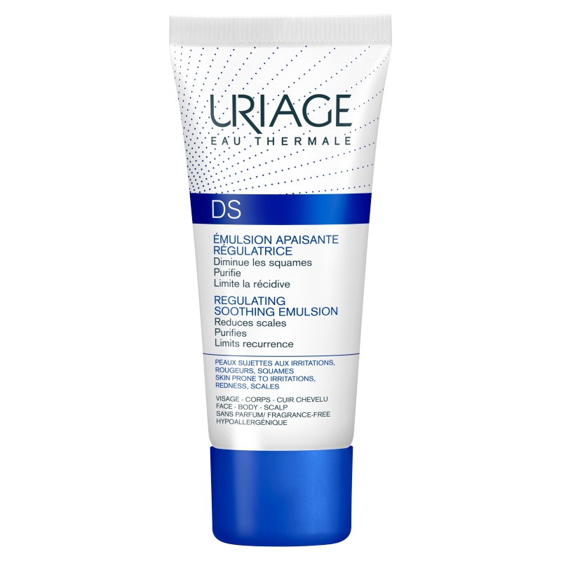 URIAGE D.S., emulsja do wrażliwej skóry twarzy, 40 ml