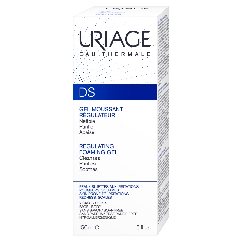 URIAGE DS Żel myjący , do skóry głowy skłonnej do podrażnień, 150 ml