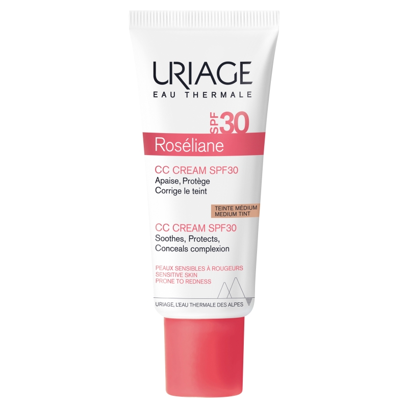 URIAGE Roseliane CC, krem SPF 30 do cery naczynkowej, 40 ml