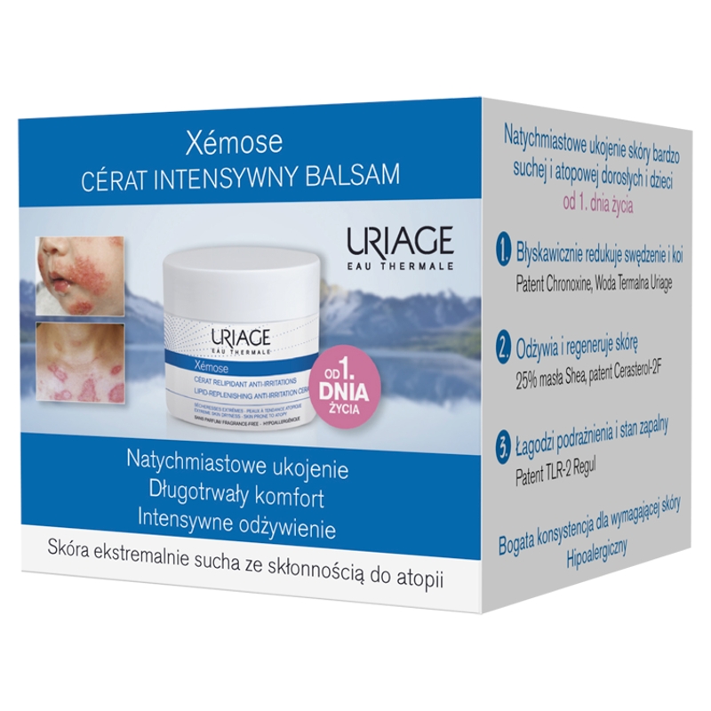 URIAGE Xemose Cerat Balsam, do skóry bardzo suchej, 200 ml